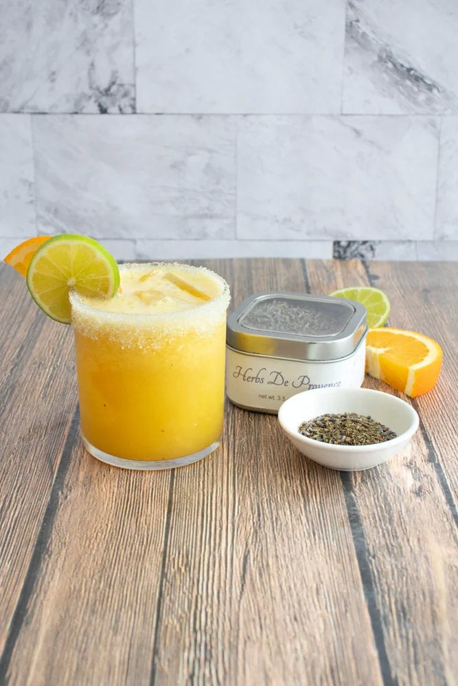 Drinks Herbs de Provence Infused Orange Margarita The Gourmet Olive